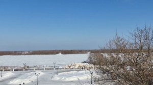 Муром. Илья Муромец. Вид на Оку со смотровой площадки.