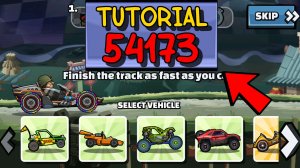 💥 54173 TUTORIAL 💥 (Lunar Locomotion) - Hill Climb Racing 2