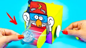 Как сделать Копилку своими руками из картона Гравити Фолз Поделки Самоделки