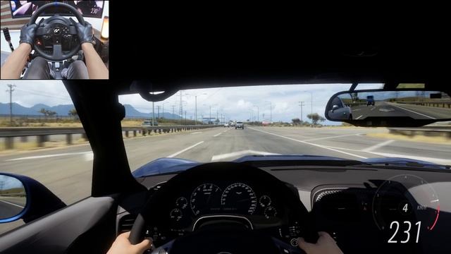 Corvette ZR1: американский монстр на трассе 🔥 Заезд в Forza Horizon 5 на Thrustmaster T300RS 🏁