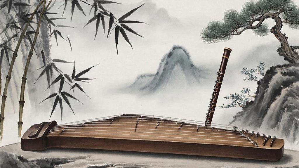 Ли Бо. Чистый осенний ветер - традиционная китайская музыка.