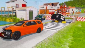 МАКВИН на ПЛОСКОДОНКЕ vs ЯМЫ и УХАБЫ — ГОНКА НА ВЫЖИВАНИЕ! 🚗🛻🕳️