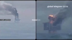 💥 Нефтяная платформа ОАЭ в Персидском заливе была атакована иранским дроном