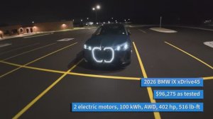 BMW iX xDrive45 2026 Тест драйв БМВ