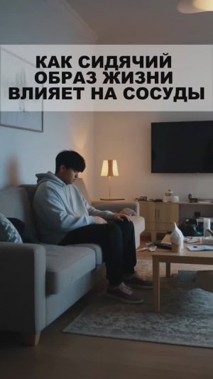 Как сидячий образ жизни влияет на сосуды
