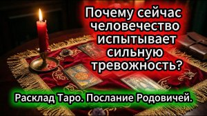 Почему человечество испытывает сильную тревожность? Расклад Таро. Послание Родовичей.