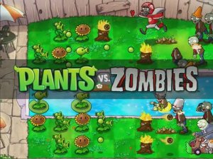 Учимся играть в Зомби против растений.