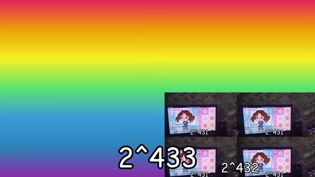 minecraft бум 2^431 до 435