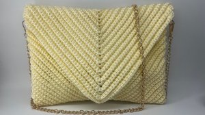Видео урок сумочка-клатч крючком из шнура НитиПитер