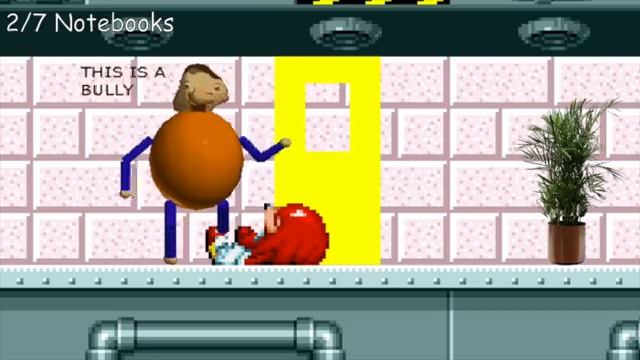 Team Sonic in Baldi's Basics (Sprite Animation)