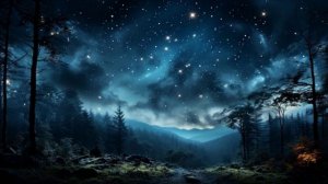 Ночь раздвинула полог небес. (стих в прозе).