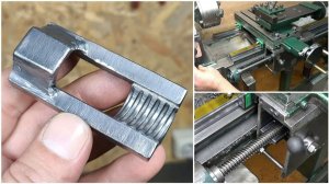 Механизм автоподачи для самодельного токарного станка