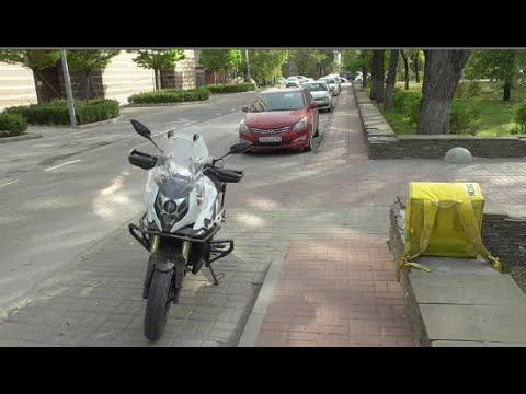 Яндекс Доставка в Субботу утром на мото