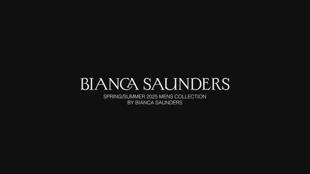Показ мужской коллекции Bianca Saunders весна-лето 2025