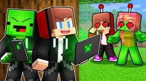 ХАКЕРЫ ДЖЕЙ ДЖЕЙ И МАЙКИ ВЗЛОМАЛИ ДЕВУШЕК - МУЛЬТИКИ ПРО МАЙНКРАФТ