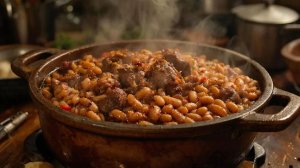 ФАСОЛЬ С ФАРШЕМ УТКИ/ РЕЦЕПТ