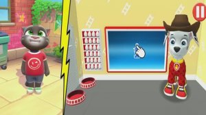 Игровой мультфильм:Щенячий Патруль против Говорящего Тома.Мультики.