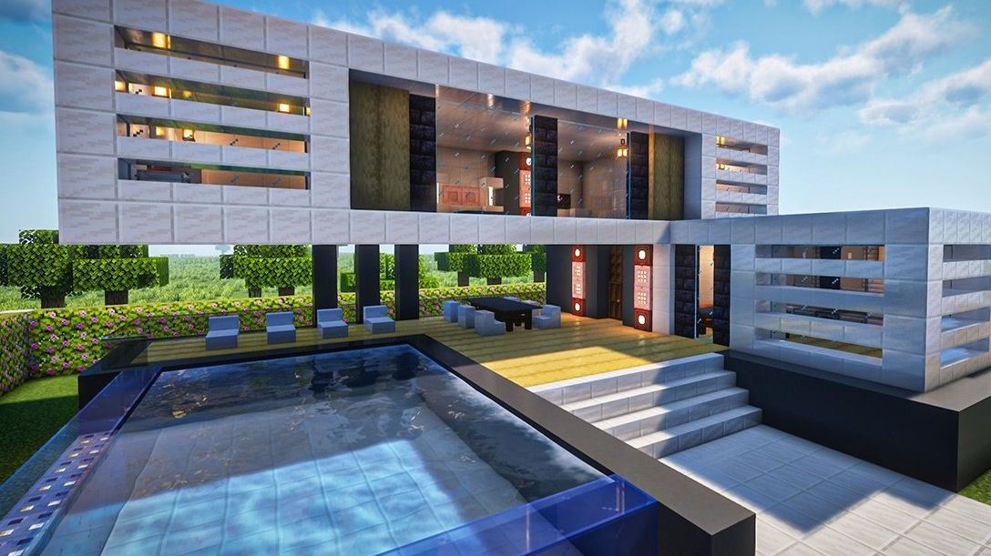 СОВРЕМЕННЫЙ ДОМ, который удивит тебя! | Minecraft