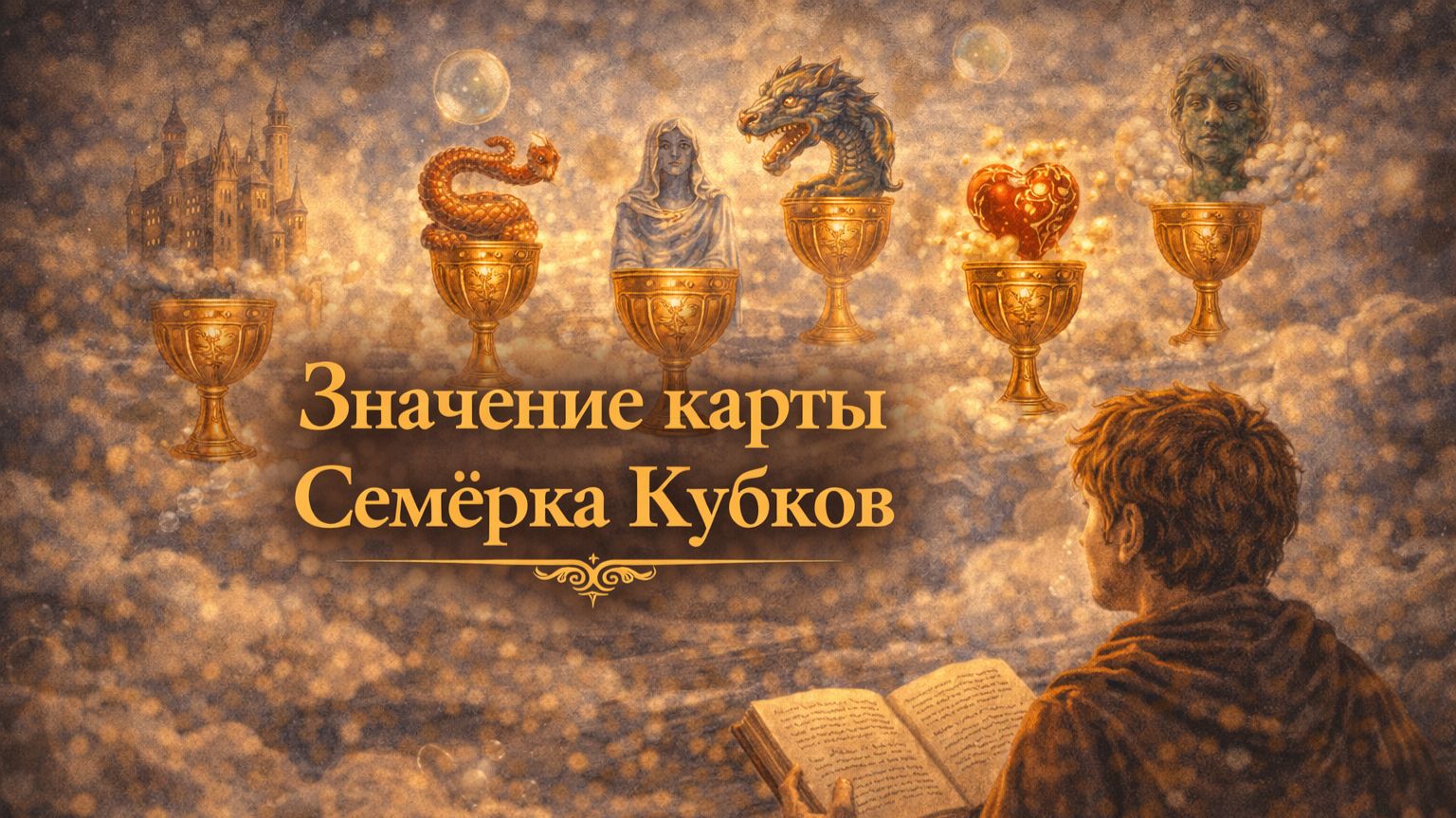 Значение карты таро Семёрка Кубков