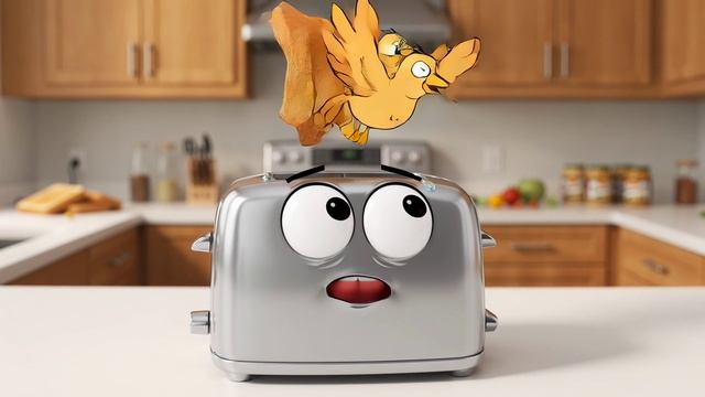 "Тостер Тим: Когда завтрак решил уволиться 😂 - 2"