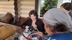 Работа на аппарате Кирлиана.