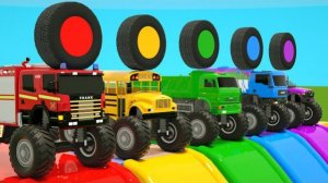 Мультики про машинки - Большие машины - Тяжелые грузовики - Сборник - Мультики для детей