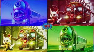 МУЛЬТИКИ: ШКОЛЬНЫЙ АВТОБУС vs ИГРИВЫЙ КОТ — ТАНЦУЮТ под COFFIN DANCE! 🚌