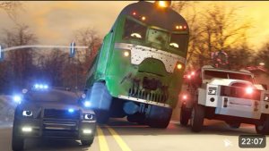 Мультик про машинки для детей_ Полицейские машинки ловят грабителей! Мультфильмы