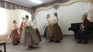 "Нареченька", бытовой танец. с. Вознесенка, Абанский район, Красноярский край