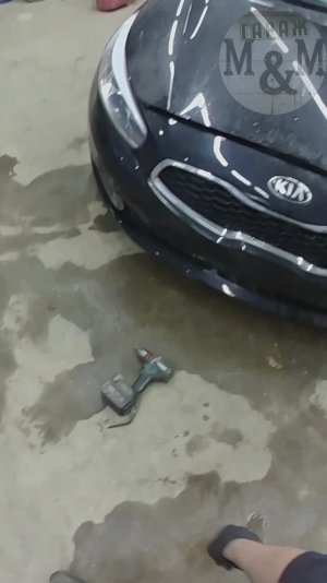 Снятие переднего бампера Kia Ceed II