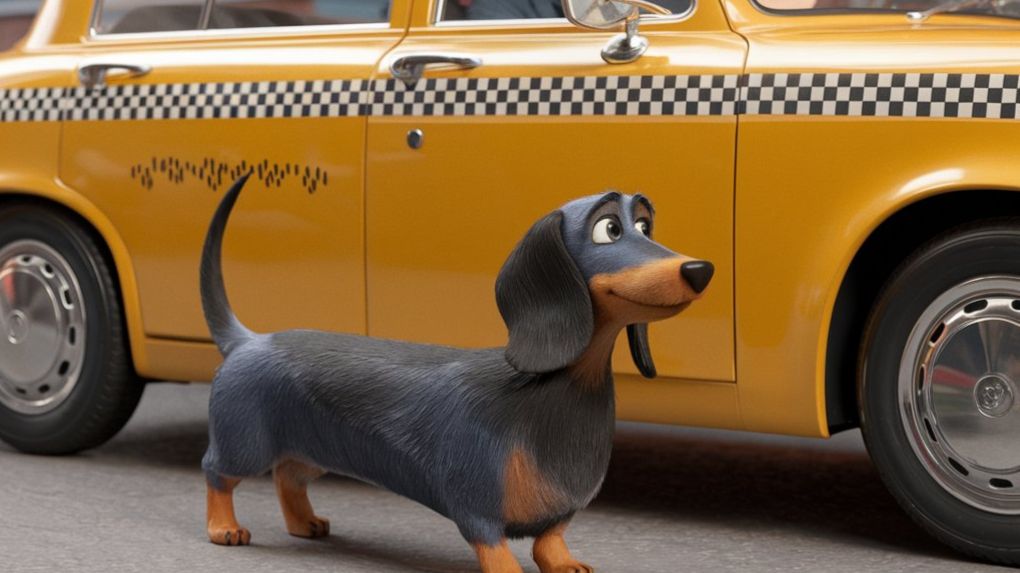 Детская скороговорка про такси и таксу