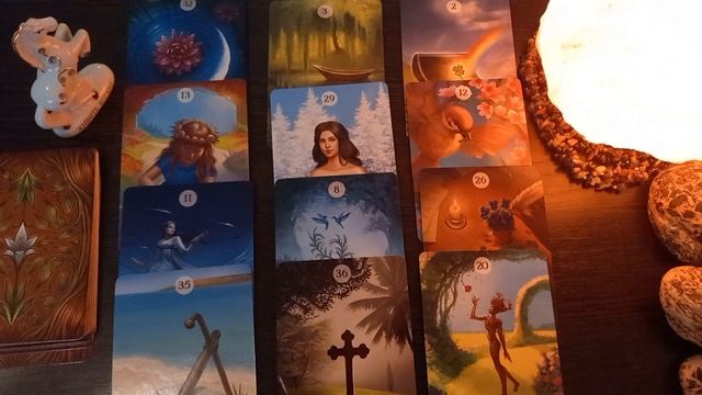 ЧТО БЫЛО? ЧТО БУДЕТ? МИНИ ГРАНД ТАБЛО НА ЛЕНОРМАН. (Расклад подойдёт не всем)