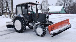 очистка дорог от снега 228 часть