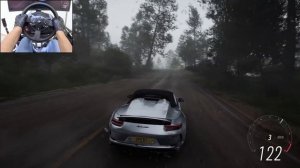 Porsche 911 Speedster: открытый драйв 🔥 Заезд в Forza Horizon 5 на Thrustmaster T300RS 🏁