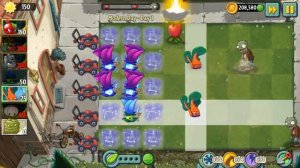 Plants vs. Zombies 2 Apple Mortar in Action