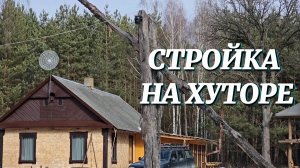 ЖУРАВЛИ ПРИЛЕТЕЛИ, ПРОСНУЛИСЬ ПЧЁЛЫ: НАЧИНАЕМ СТРОЙКУ НА ХУТОРЕ И НЕОЖИДАННЫЙ ПОДАРОК ОТ ЗРИТЕЛЯ.