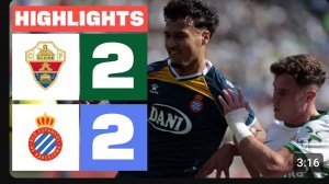 Эльче - Эспаньол. Обзор матча