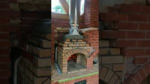 Переделали по проекту  Кузя помпейскую печку в Англии