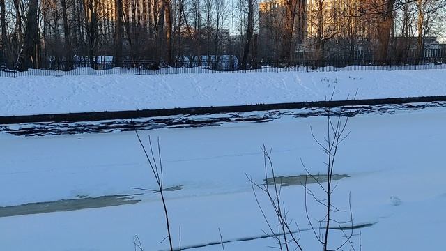 Зимние краски на реке Смоленке