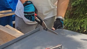 🛠️ Монтаж картин клик фальц в деле! Кровля, стена и крыльцо.