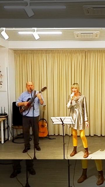 Алексей Кувшинников и Ольга Васильева исполняеют песню Леонида Сергеева 