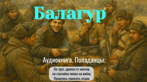 Аудиокнига "Балагур" Фантастика. Военный. Попаданцы ВОВ.