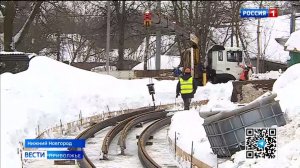 В Нижнем Новгороде продолжаются масштабные работы по обновлению трамвайных путей