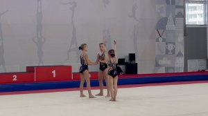 ТР 2 юношеский разряд, Картенова - Акимова - Бастрыкина,  КРОО ФСА, Комбинированное упражнение