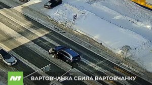 Автоледи сбила пешехода на переходе. Нижневартовск