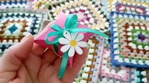 От печали до радости... Ярмарка. Плед из остатков пряжи.