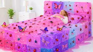 Какую Увлекательную Кровать из Желе Выбрали бы ВЫ? 🌈🛏️✨ | Расслабляющий ИИ АСМР