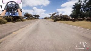 McLaren 620R: трековый монстр на дорогах 🔥 Заезд в Forza Horizon 5 на Thrustmaster T300RS 🏁