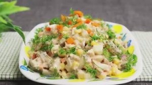 Стоят на пороге гости🤪Готовлю Быстро Салат с тунцом за 5 минут! Самый простой и быстрый рецепт