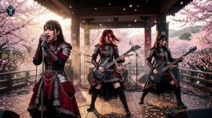 «мой японских трек в стиле BABYMETAL. песня (神狐の交響曲)